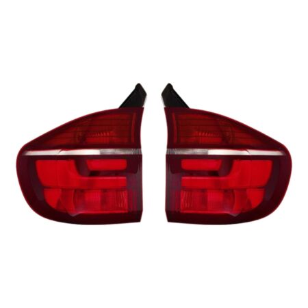 Paar Rückleuchten Rechts + Links BMW X5 E70 2010+ – Außen Mit Led, Originalnummer 63217227790, 63217227789