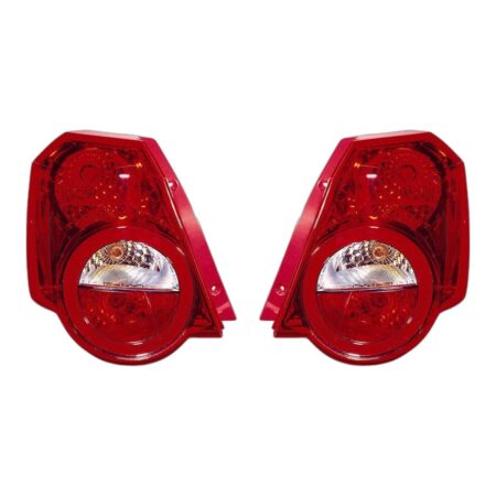 Paar Rückleuchten Rechts + Links Chevrolet Aveo 2008-2010, Originalnummer 96650805, 96650804