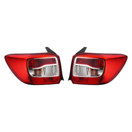 Paar Rückleuchten Rechts + Links Dacia Logan 2013+ – 4 Türen, Originalnummer 265501454R, 265556233R