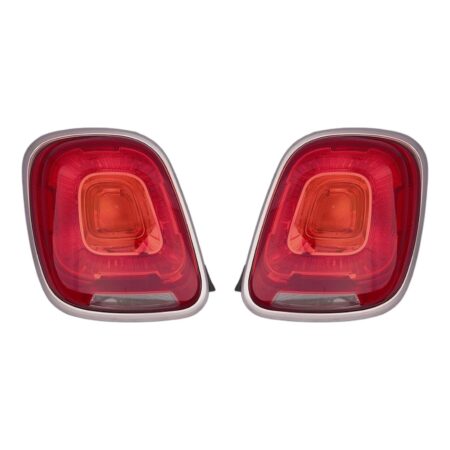 Paar Rückleuchten Rechts + Links FIAT 500 X 2015-2017 – Chromrand, Originalnummer 51937411, 51937414