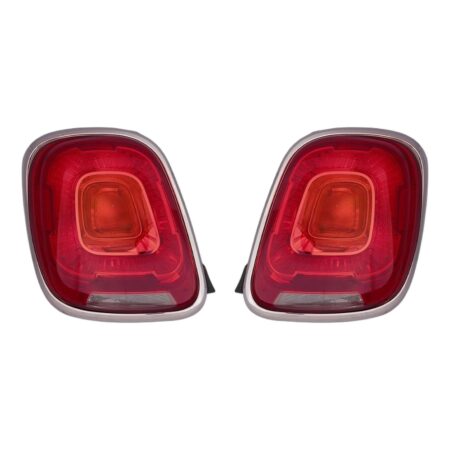 Paar Rückleuchten Rechts + Links FIAT 500 X 2015-2017 – Satin-Rand, Originalnummer 52022739, 52022742