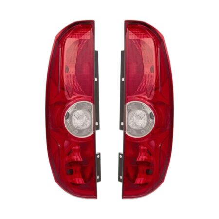 Paar Rückleuchten Rechts + Links FIAT Doblo' 2010-2014 – 2 Türen, Originalnummer 51810673, 51810674