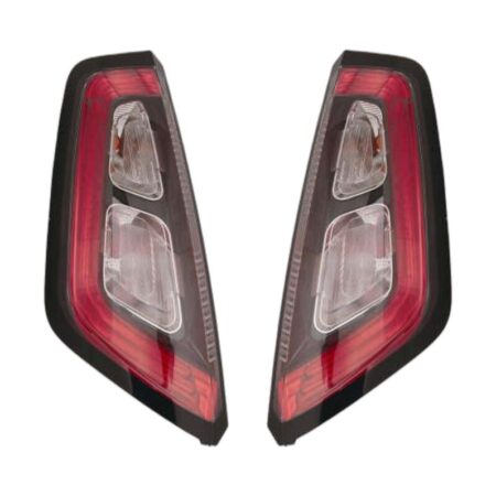 Paar Rückleuchten Rechts + Links FIAT Grande Punto Evo Bordo Innen Schwarz A Led, Originalnummer 51854689, 51854691