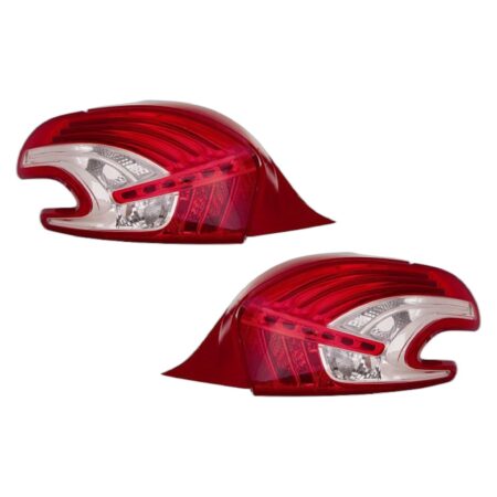 Coppia Fanali Posteriori Destro + Sinistro Peugeot 208 2012-2014, originale 9672628380, 9672628280