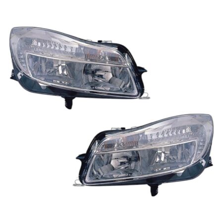 Coppia Fari Anteriori Destro + Sinistro Opel Insignia 2009+, originale 1216688, 13226783