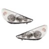 Coppia Fari Anteriori Destro + Sinistro Peugeot 206 Plus 2008+, originale 6206P3, 6208P3