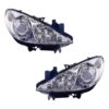 Coppia Fari Anteriori Destro + Sinistro Peugeot 307 2005+, originale 620886, 620686
