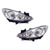 Coppia Fari Anteriori Destro + Sinistro Peugeot 307 2005+ – Xenon, originale 620687, 620887
