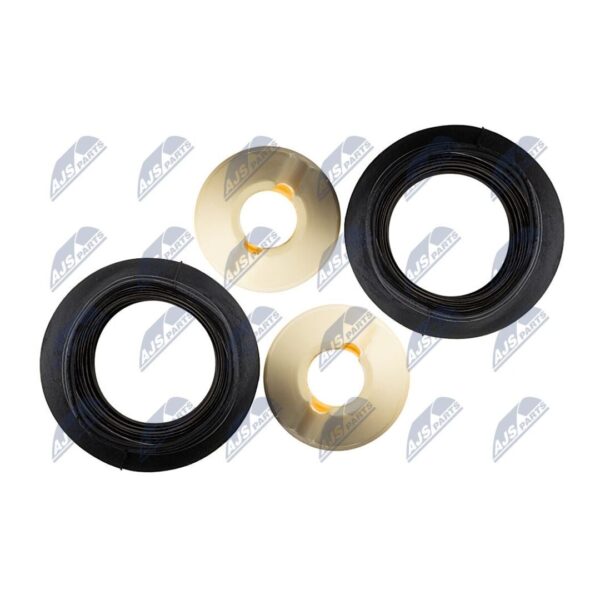Set Staubschutz und Anschlagpuffer Stoßdämpfer Vorne Volkswagen FOX 2005-2011 / Polo 1994-2012 / BMW 1 (E81 / E82 – Bild 5