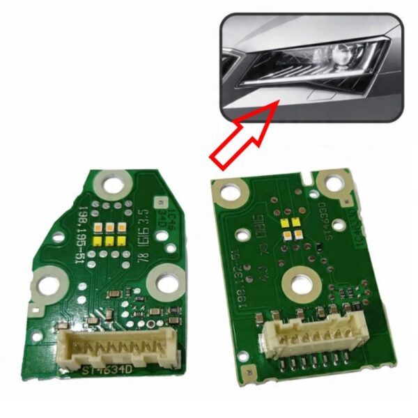 Modulo LED Luce Diurna DRL Sinistro – Skoda Superb 198 – 010-51L – foto 2