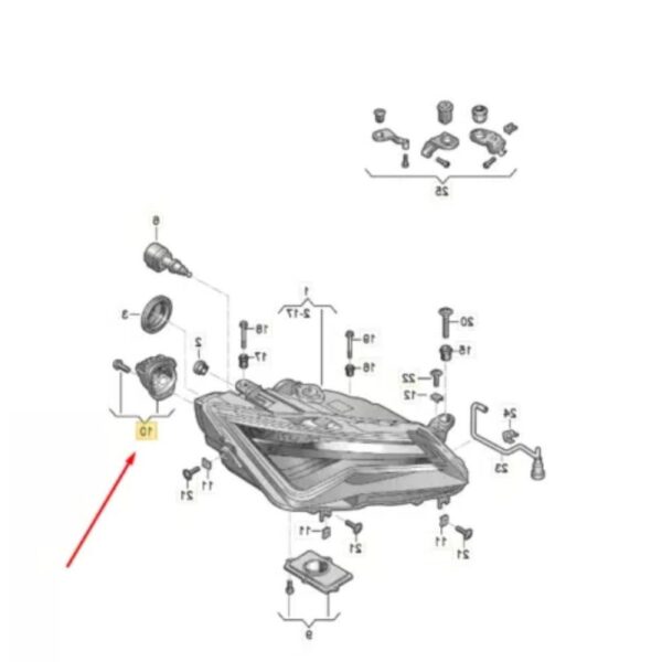 Modulo LED Luce Diurna DRL Destro – Seat Ateca KH7 – 575941476 – foto 4
