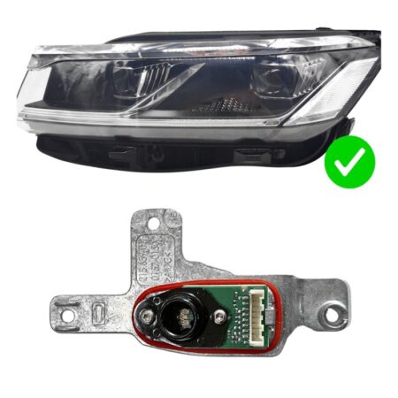 Modulo LED Luce Diurna DRL Sinistro – Volkswagen Touareg CR7 – 761998478B, originale 761998478B, 21565901