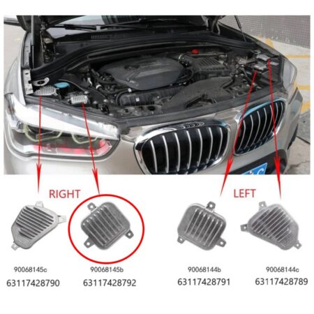 Modulo LED Luce Diurna DRL Destro – BMW X1 F48 F49 – 900618145B, originale 900618145B