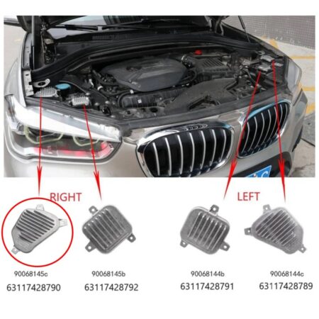 Modulo LED Luce Diurna DRL Destro – BMW X1 F48 F49 – 90068145C, originale 90068145C, 63117428790