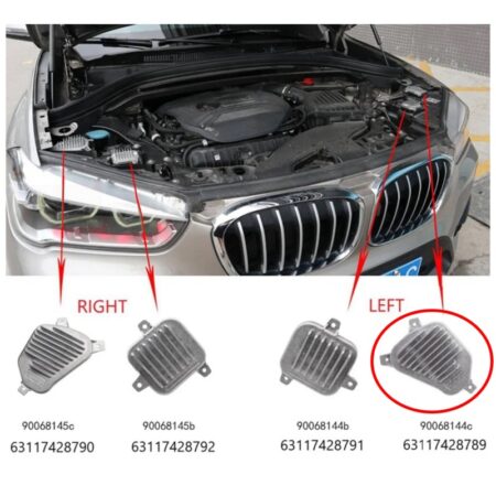Modulo LED Luce Diurna DRL Sinistro – BMW X1 F48 F49 – B009521-A, originale B009521-A, 63117428789