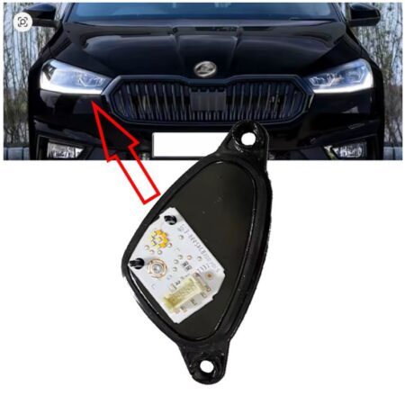 Modulo LED Luce Diurna DRL Destro – Skoda Fabia 4 – B343003-E, originale B343003-E