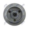 Pomello Leva Cambio Alfa Romeo Giulietta 2010+ Argento Spazzolato Opaco – foto 5
