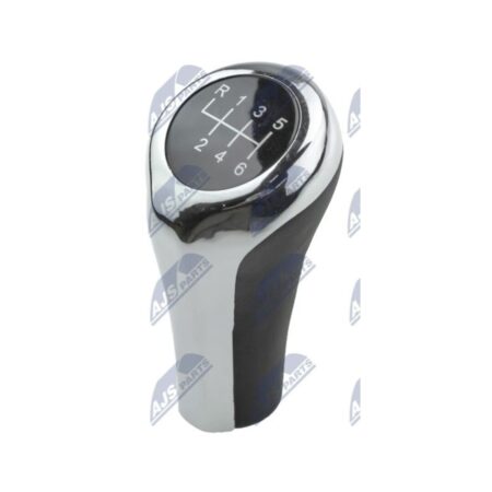 Pomello Leva Cambio BMW E60 / E61 / E62 / E63 / E81 / E82 / E85 / E87 / E90 / E91 6 Marce Montaggio a Pressione, originale
