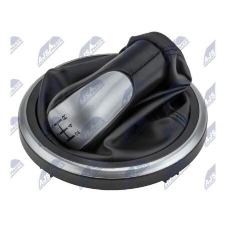 Pomello Leva Cambio con Cuffia Ford Fiesta 2002+ / Fusion 2002+ 5 Marce Argento, originale 1141428, 1148814