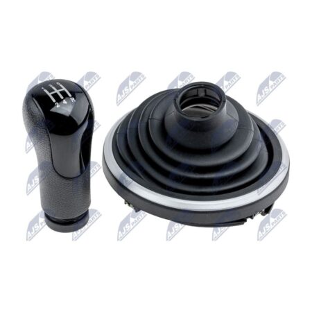 Pomello Leva Cambio con Cuffia Ford Fiesta 2002+ / Fusion 2002+ / Transit 2000+ 150MMX131 mm, originale 1141428, 1148814