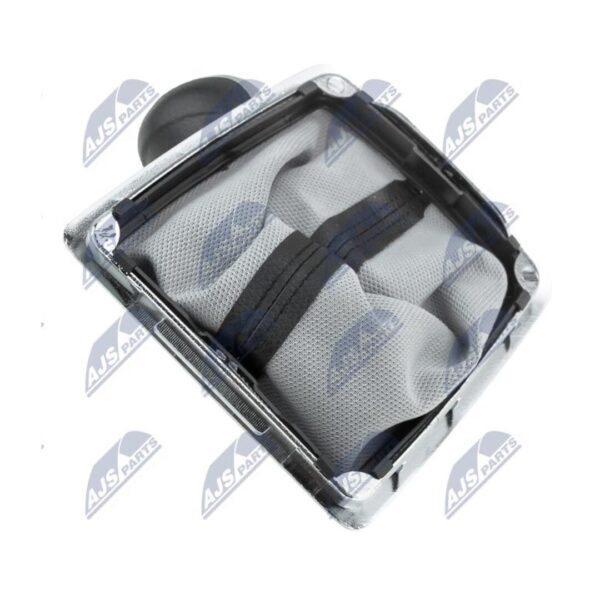 Pomello Leva Cambio con Cuffia Ford Focus II 2004+ / Fiesta 2008+ 5 Marce Opaco Cromato 137MMX114MMX126 mm – foto 2