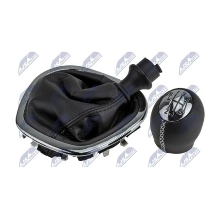 Pomello Leva Cambio con Cuffia Opel Vivaro B 2014+ / Renault Trafic III 2014+ 6 Marce Pomello in Pelle, originale 969351467R