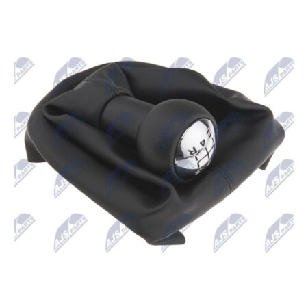 Pomello Leva Cambio con Cuffia Peugeot 207 / 307 / 308 / 406 / 407 / 607 / 807 5 Marce Cornice 141 mm X 140 mm, originale