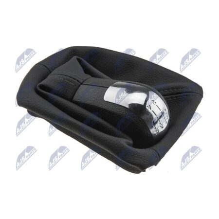 Pomello Leva Cambio con Cuffia Skoda Octavia II 2004+ 5 Marce, originale 1Z1711113G, 1Z1711115