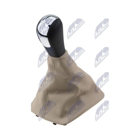 Pomello Leva Cambio con Cuffia Skoda Octavia II 2004+ 5 Marce Beige