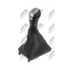 Pomello Leva Cambio con Cuffia Skoda Superb 2008+ 6 Marce Argento