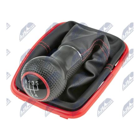 Pomello Leva Cambio con Cuffia Volkswagen Bora 1998-2005 / Golf IV 1998-2005 5 Marce Foro Pomello 12 mm