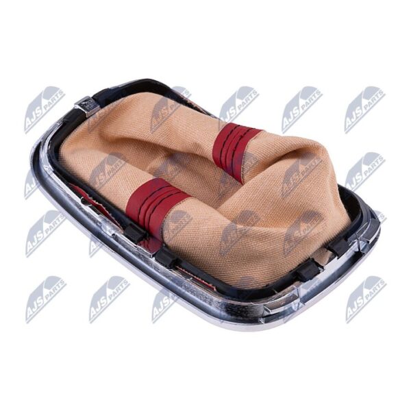 Pomello Leva Cambio con Cuffia Volkswagen Bora 1998-2005 / Golf IV 1998-2005 5 Marce Rosso – foto 2