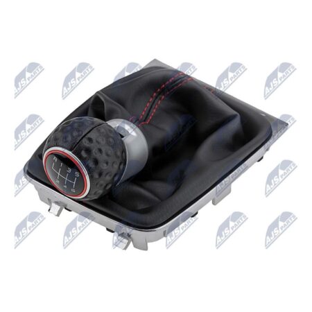 Pomello Leva Cambio con Cuffia Volkswagen Golf VII GTI 2013+, originale 5G0711113, 5G1711113
