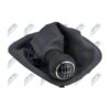 Pomello Leva Cambio con Cuffia Volkswagen Passat B5 1996+ 6 Marce Grigio, originale 3B0711113S-FFK, 3B0711113S-HGK