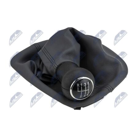 Pomello Leva Cambio con Cuffia Volkswagen Passat B5 1996+ 6 Marce Grigio, originale 3B0711113S-FFK, 3B0711113S-HGK
