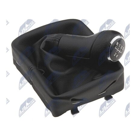 Schaltknauf mit Schaltsack Volkswagen Polo 2001-2010 5 Gänge, Originalnummer 90465016, BSG90-465-016