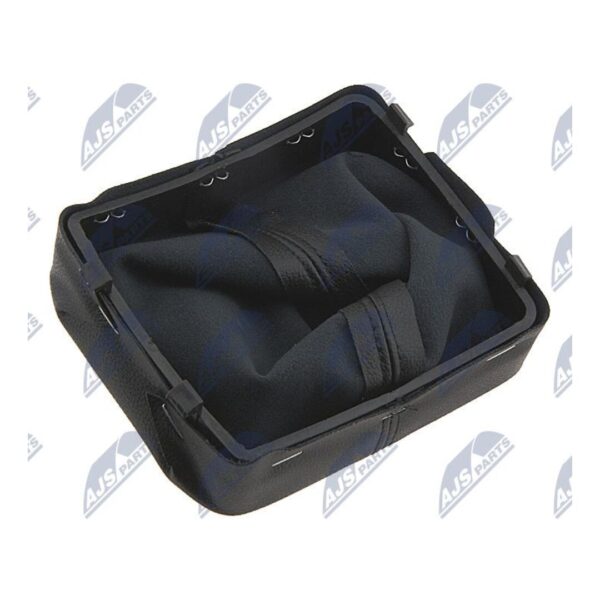 Schaltknauf mit Schaltsack Volkswagen Polo 2001-2010 5 Gänge – Bild 2