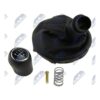 Pomello Leva Cambio con Cuffia Volkswagen Transporter T5 2003-2015 5 Marce, originale 7E0711113
