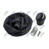 Pomello Leva Cambio con Cuffia Volkswagen Transporter T5 2003-2015 6 Marce, originale 7H0711113B