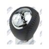 Pomello Leva Cambio Mazda 3 2003+ / 5 2005+ / 6 2002+ / Premacy 1999+ 5 Marce Pelle Diametro Filetto 12 mm, originale