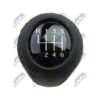 Pomello Leva Cambio Mazda 3 2006+ / 5 2005+ / 6 2007+ / CX-7 2006+ / MX-5 2005+ 6 Marce Pelle 9 mm – foto 3