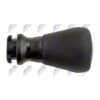 Schaltknauf Peugeot 206 / 207 / 307 / 308 / 308 II / 407 / 5008 / 5008 II 5-Gang Schwarz Leder + Blaue Naht – Bild 3