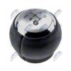 Pomello Leva Cambio Toyota Auris / Avensis / Corolla / Corolla Verso / RAV4 / Yaris 5 Marce Copertura Argento, originale