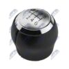 Pomello Leva Cambio Toyota Auris / Avensis / Corolla / Corolla Verso / RAV4 / Yaris 6 Marce Nero/Argento, originale
