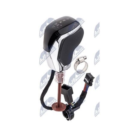 Pomello Leva Cambio Volkswagen Golf VI 2008+ / Golf VII 2013+ / Golf Plus 2005+ Cambio Automatico Cromato CZ, originale