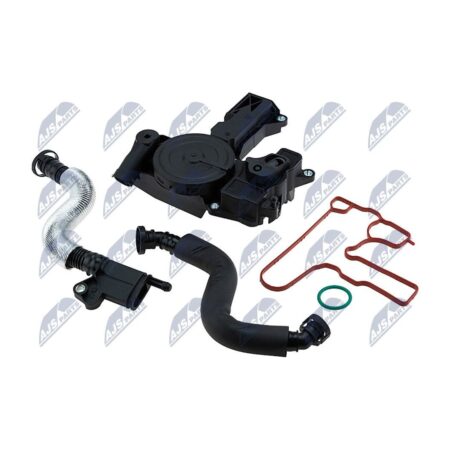 Separatore Olio Audi A3 1.8TFSI 2006+ / 2.0TFSI 2004+ / A5 1.8TFSI 2007+ / 2.0TFSI 2008+ KIT con Tubi, originale 06H103495A