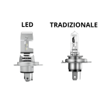 Kit Lampade LED H4 OSRAM Night Breaker SPEED +450% Luce – Omologate Plug & Play – foto 3