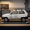 Barre cestello portatutto per Fiat Panda 141 Completo di kit attacchi 104x110cm sul banco officina