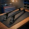 Barre portatutto economiche per Ford Fiesta 3/5 porte dal 1989 al 1995 - La Prealpina LP47 sul banco officina