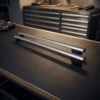 Barre Portatutto Per Mitsubishi Pajero V20 3P Con Corrimano Dal 1991 Al 1998 sul banco officina
